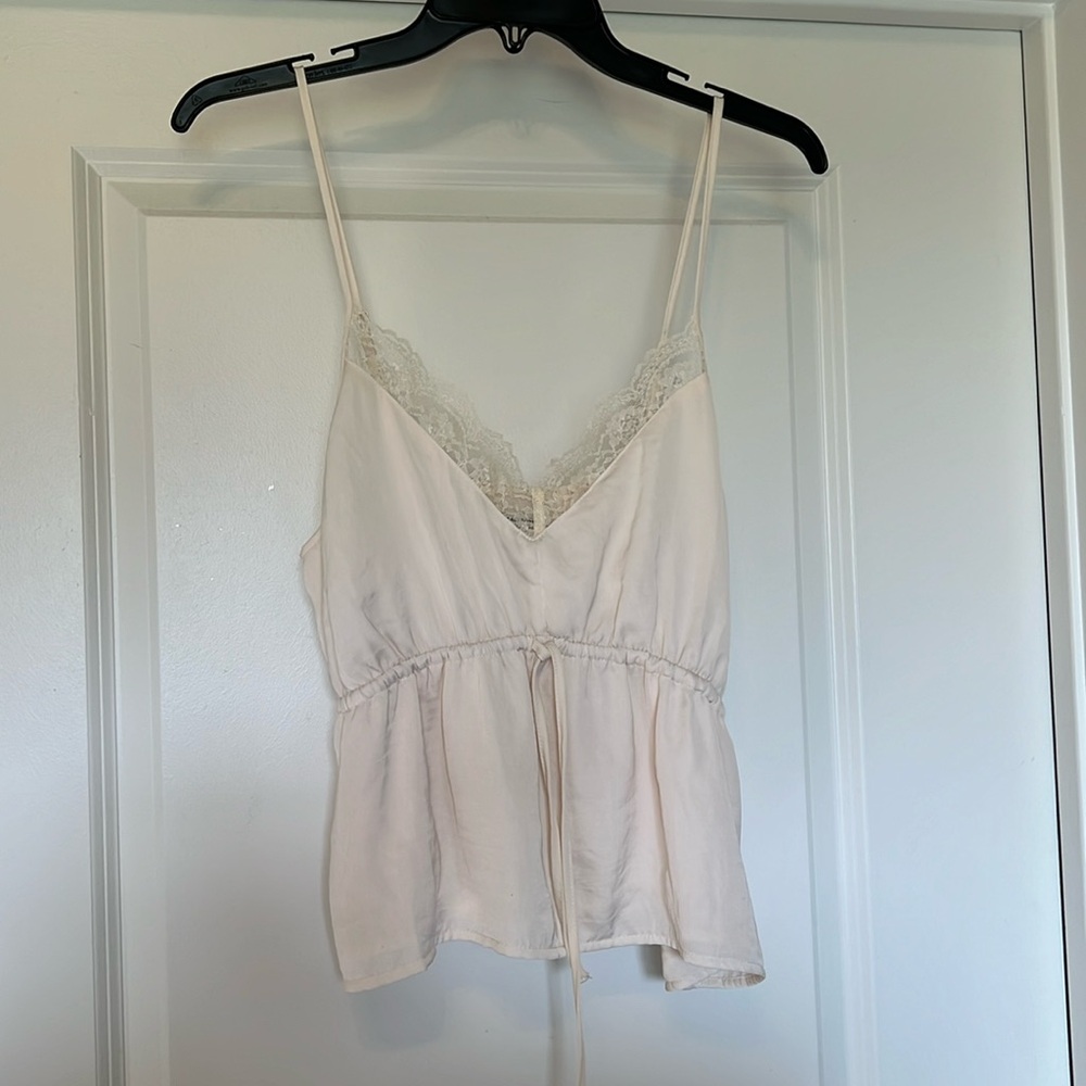 Cream Women’s Tank Top - Medium
